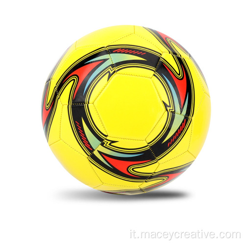 pallone da calcio in gomma in PVC per interni personalizzata